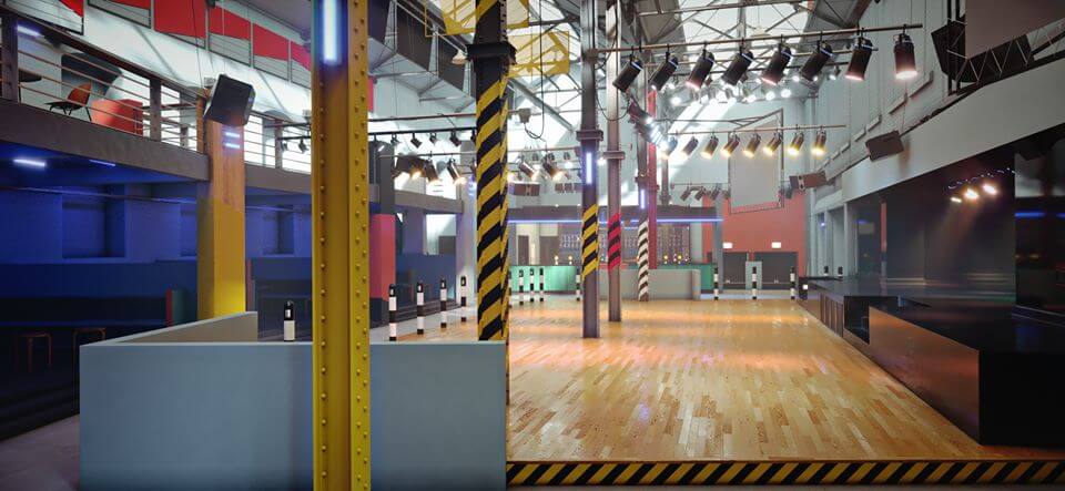 Inside The Ha&ccedil;ienda nightclub