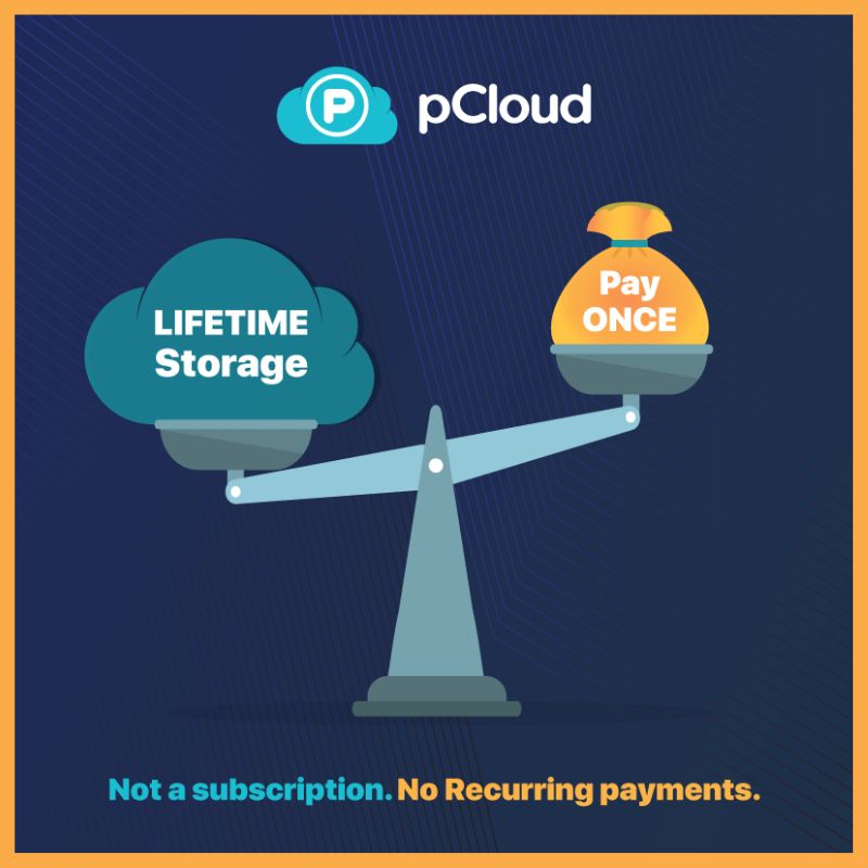 pcloud Cloud Storage for musicians