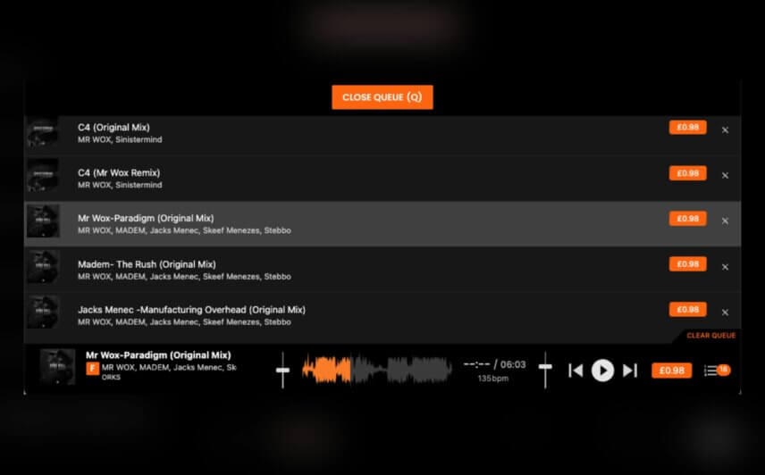 artcore music marketplace