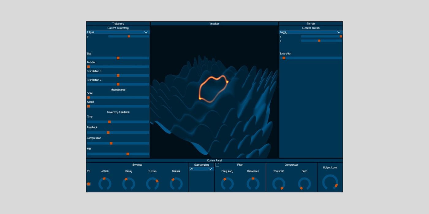 Aaron Anderson’s Terrain is a Free Wave Terrain Synth for macOS, Windows & Linux