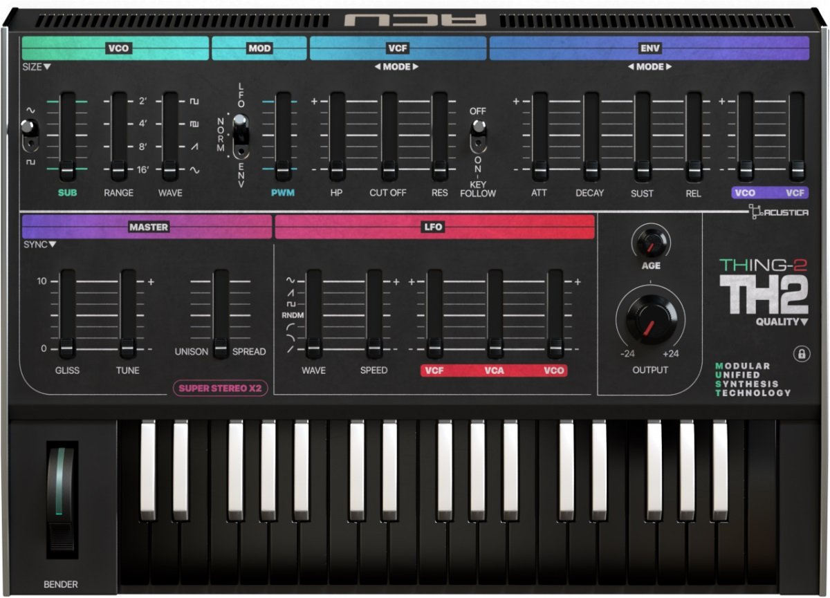 THING TH2 is a new FREE Synth plugin from Acustica