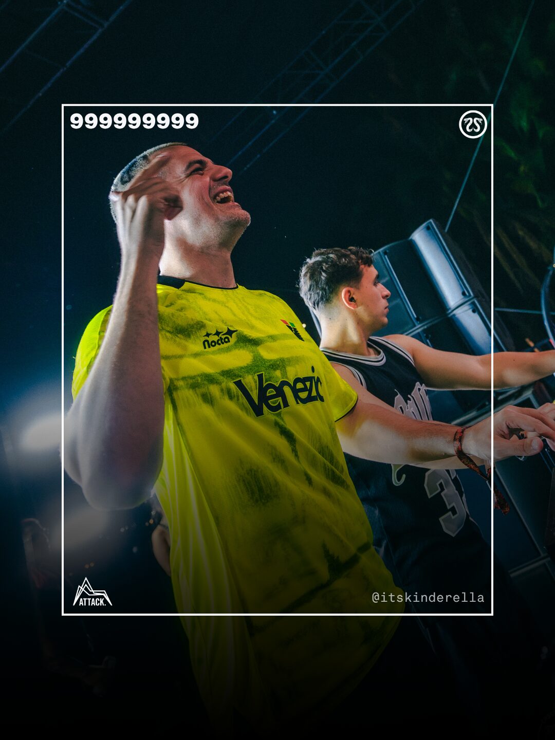 999999999 performing at CRSSD Festival