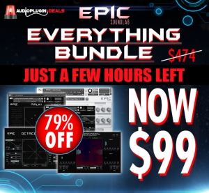 Audio Plugin Deals Epic Soundlab hours