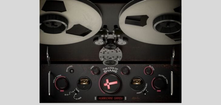 The Kiss of Shame Is A FREE Tape Saturation Plugin
