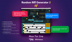 Audiomodern Random Riff Generator Pro 2