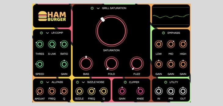 Aviary Audio’s Hamburger is a delicious distortion plugin, currently in free alpha