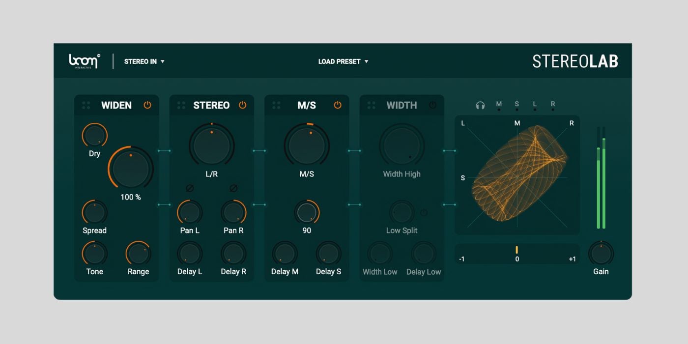 BOOM Library releases StereoLab for macOS and Windows, and it's FREE for a limited time.