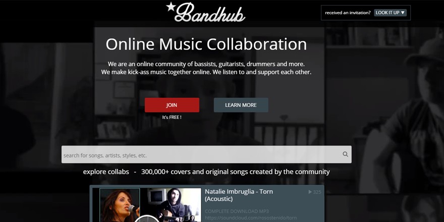 BandHub - Music Collaboration Website
