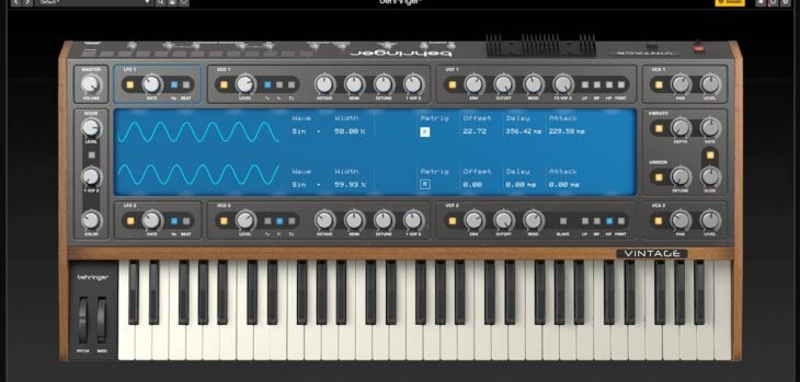 Behringer's FREE Vintage synth VST is back!