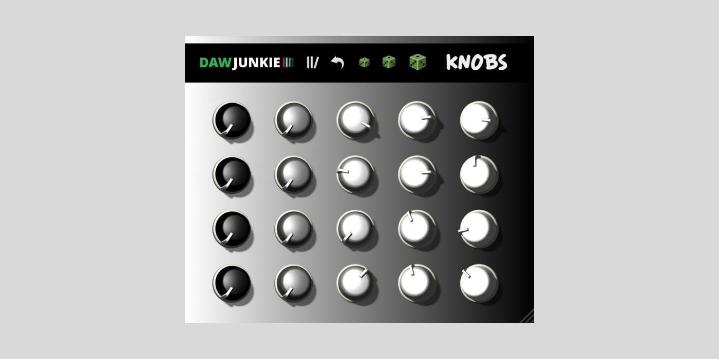 DAWJunkie releases Knobs, a FREE random-effects processor for macOS and Windows