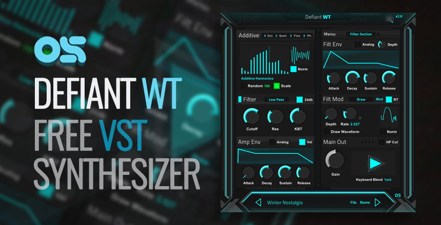 Defiant WT Free VST Synthesizer Plugin