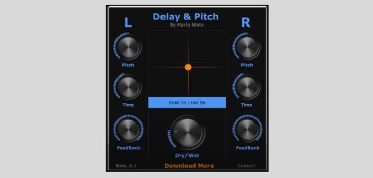 Delay&Pitch Is A Free Stereo MultiFx For Mac And Windows