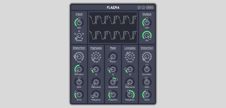 Plasma Is A FREE Distortion Plugin