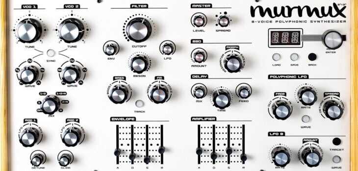 Get Your ‘80s on With New Dreadbox Murmux Adept Hardware Analog Poly Synth