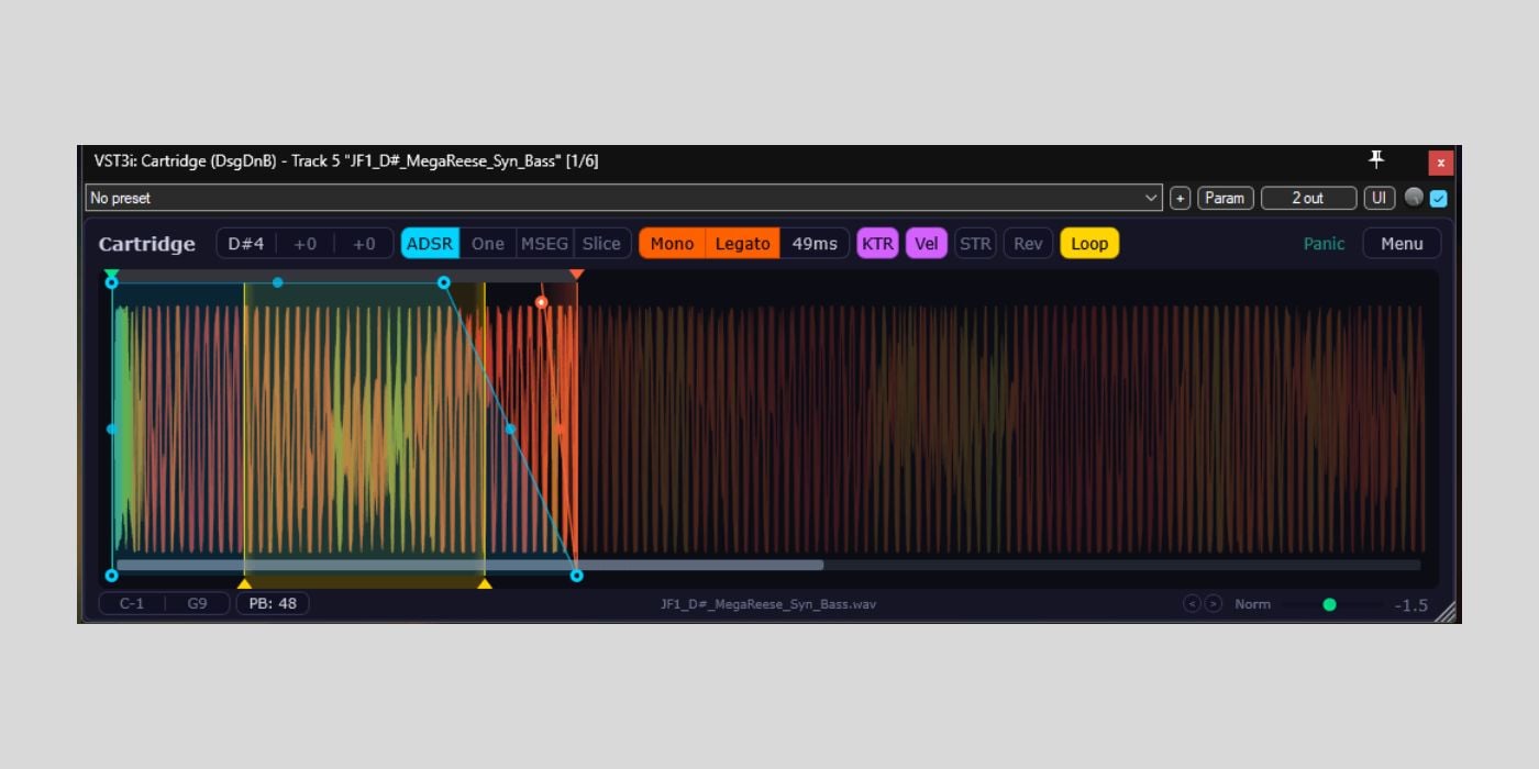 DsgDnB releases Cartridge (still in testing), a FREE sampler/slicer for macOS, Windows, and Linux