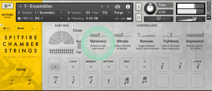 Applying String Articulations To Synthesizers