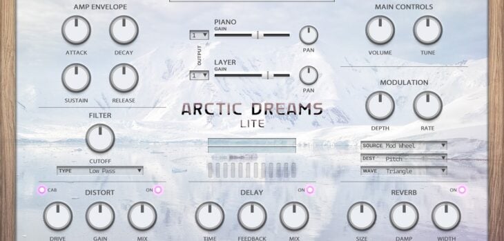 Electronik Sound Lab Releases FREE Arctic Dreams Lite ROMpler Instrument