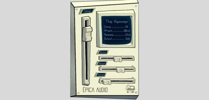 Êpica Audio releases The Hammer compressor for macOS, and it's FREE for a limited time