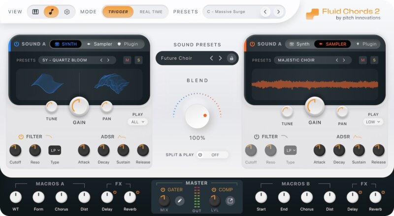 Pitch Inovations Fluid Chords 2