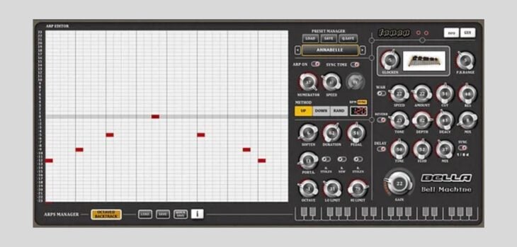 Fanan Team Launches Free Bella Bells and Mallets Virtual Instrument for Windows