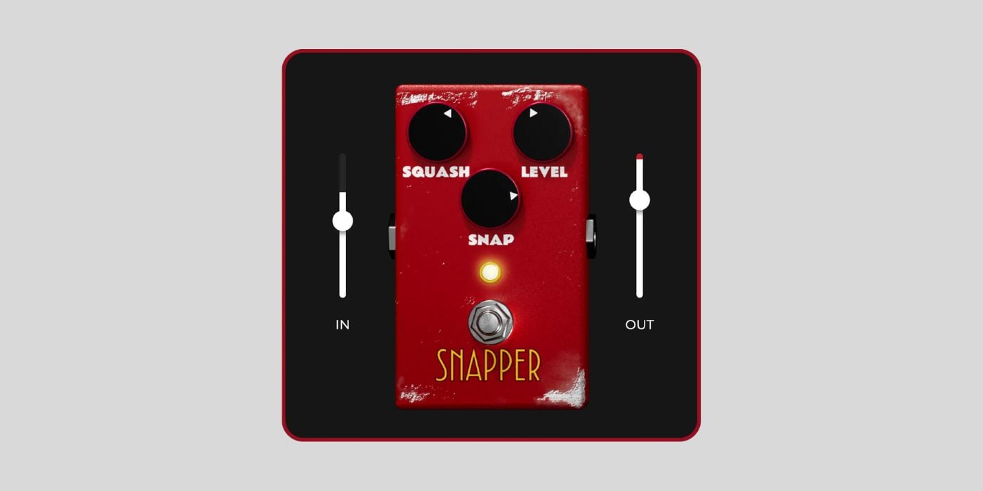 Get Snapper, a, OTA compression plugin by FedDSP, FREE for a LIMITED time