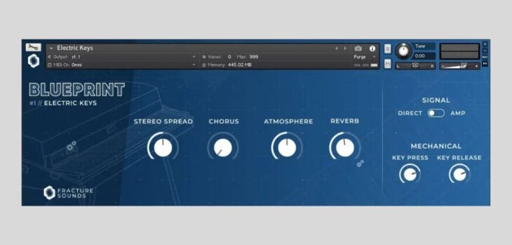 Fracture Sounds release Electric Keys, a FREE Rhodes Mk1 library for Kontakt Player