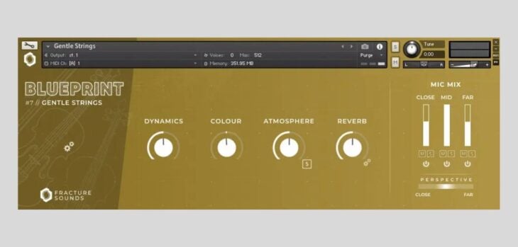 Fracture Sounds Drops Free Gentle Strings Chamber Ensemble Library for Kontakt Player