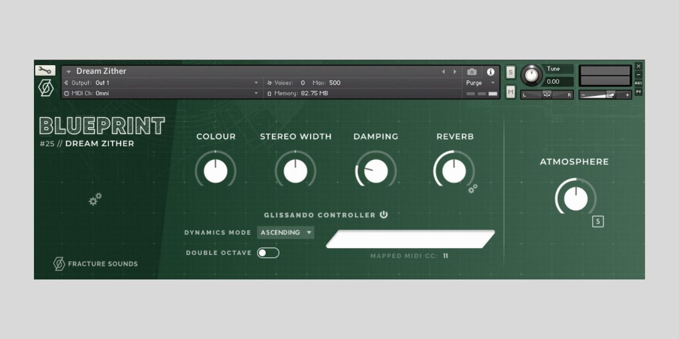 Fracture Sounds releases Blueprint: Dream Zither, a FREE ethereal plucks library for Kontakt Player