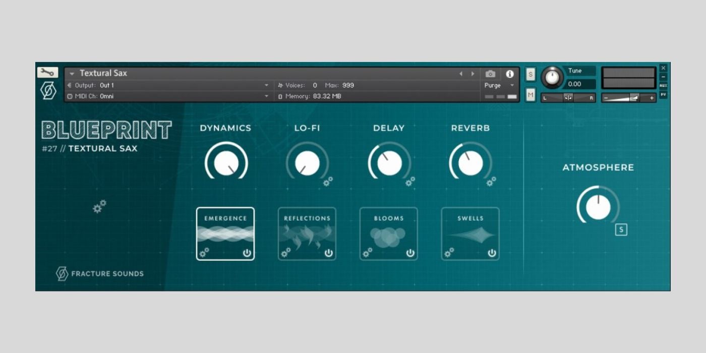 Fracture Sounds releases Blueprint: Textural Sax, a FREE experimental woodwind library for Kontakt Player