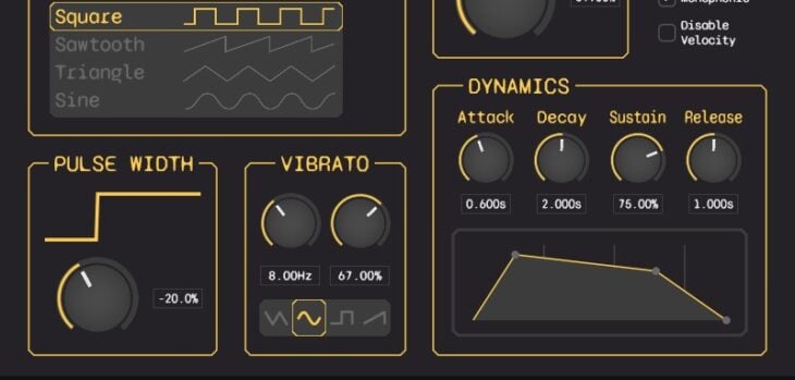 Hivetune releases Relica, a FREE retro synth plugin for macOS and Windows
