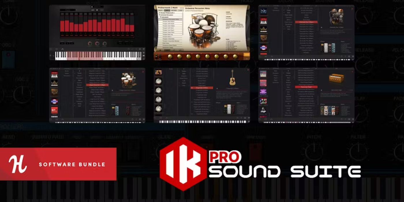 IK Multimedia’s Pro Sound Suite deals are back on HumbleBundle!