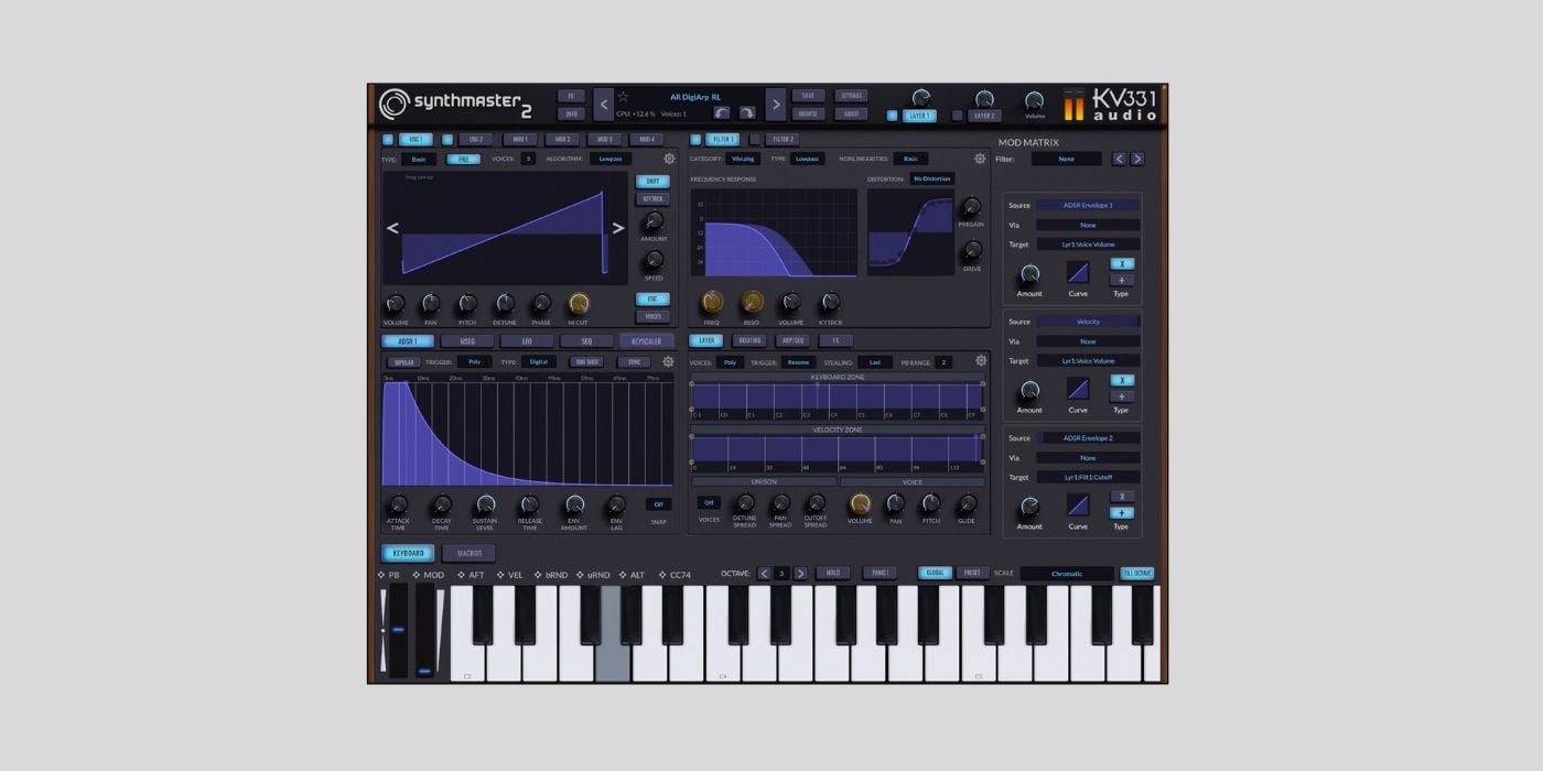 KV331 Audio announces a limited-time SynthMaster 2 for iPad giveaway