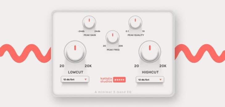 Katistix Studios’ Passo is a new FREE minimal 3-band EQ for macOS