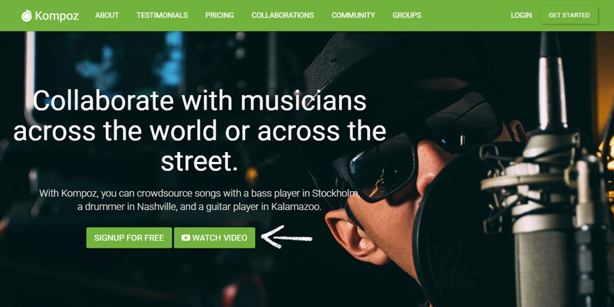 Kompoz - Music Collaboration Website