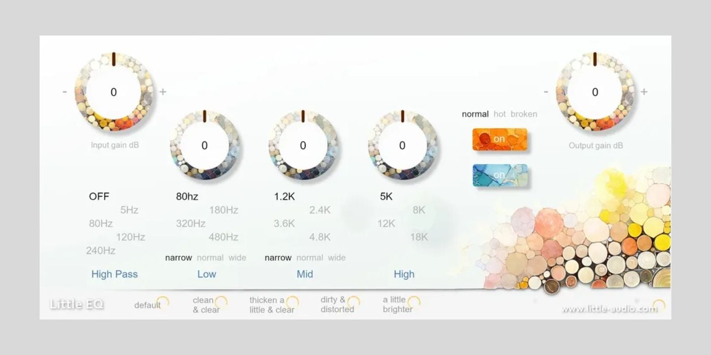 Little Audio releases Little EQ, a FREE tone-shaping EQ for Windows.