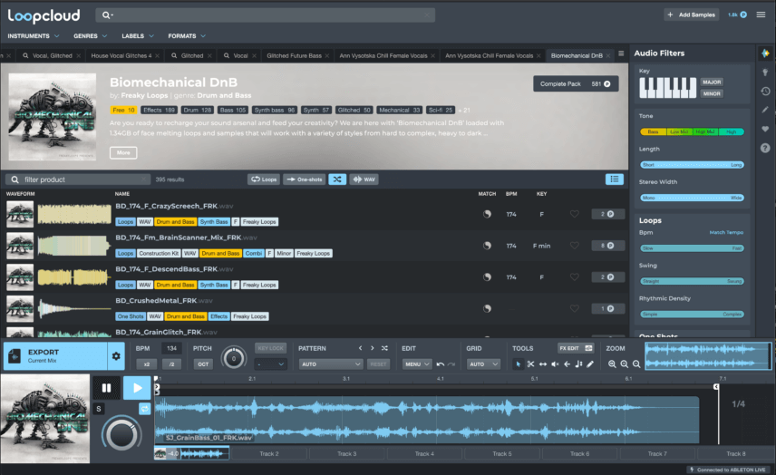 Drum Breaks With Glitched Loops