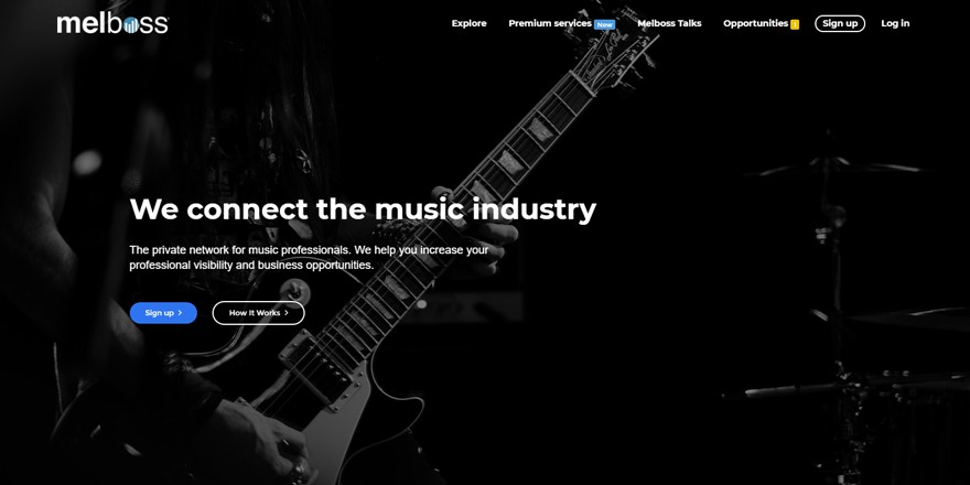 Melboss - Music Collaboration Website