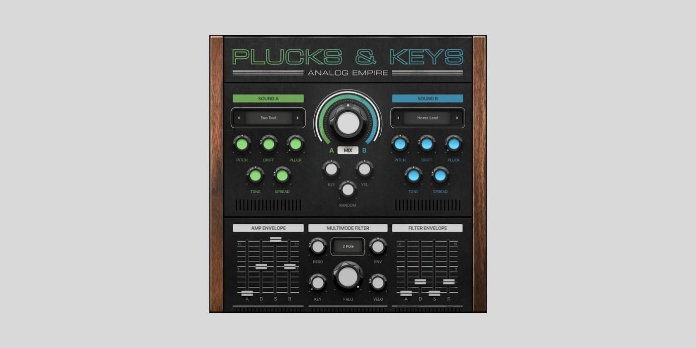 MeldaProduction releases Analog Empire: Plucks and Keys for MSoundFactory (FREE for a limited time)