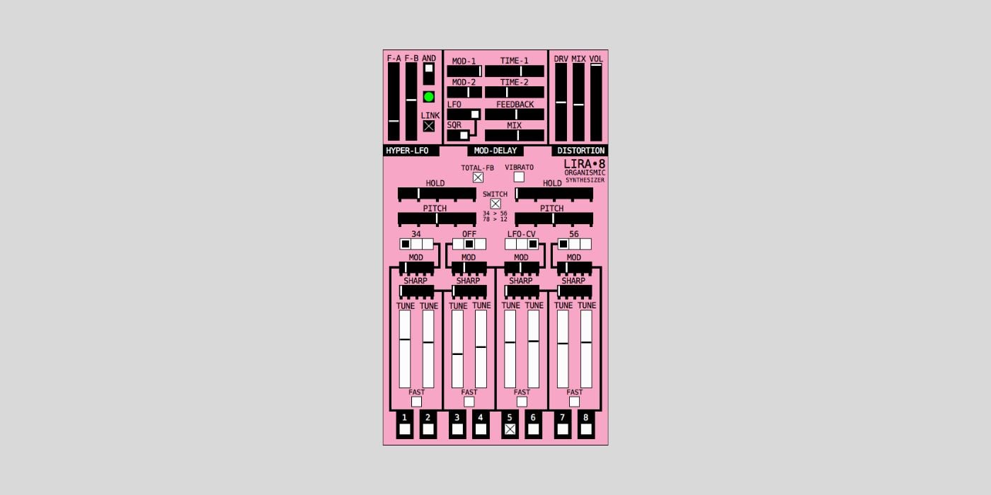 Get LIRA•8, and experimental virtual synth based on the SOMA Lyra-8, for FREE