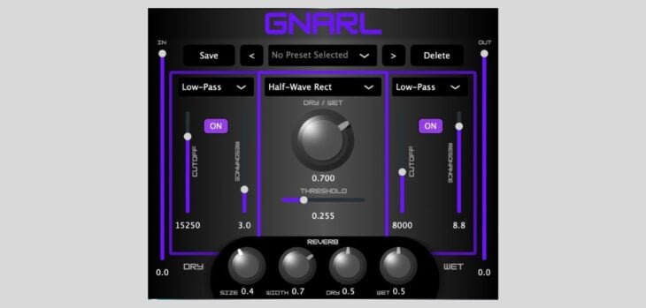 Gnarl Is A FREE Distortion Plugin By Myroslav Artiukh