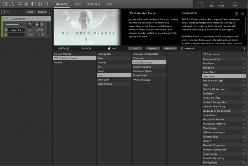 EastWest Forbidden Planet Tutorial
