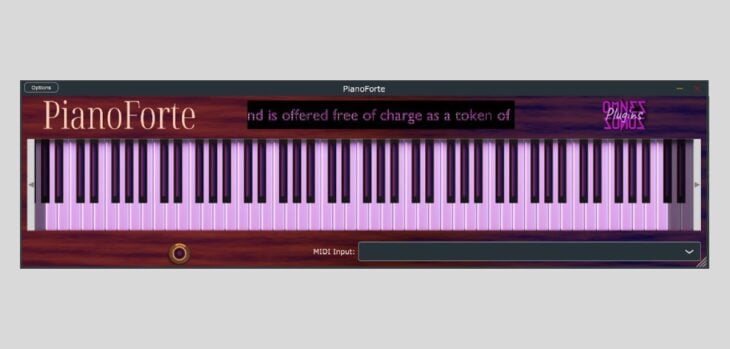 Omnes Sonos Releases Piano Forte Virtual Instrument