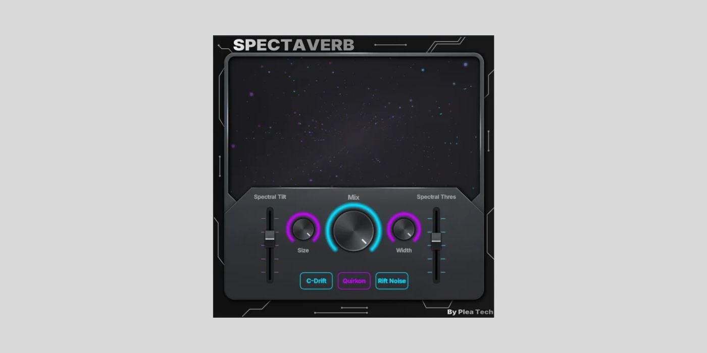 Plea Teach releases Spectaverb, a FREE multi-FX reverb plugin for Windows