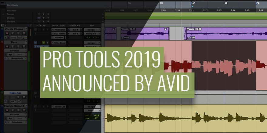 Pro Tools 2019 DAW by AVID