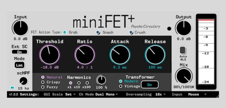 Psycho Circuitry Drops MiniFET+ Comp Plus FREE MiniFET Version