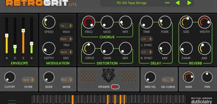 Audiolatry Releases FREE RetroGrit Lite Retro Lofi ROMpler