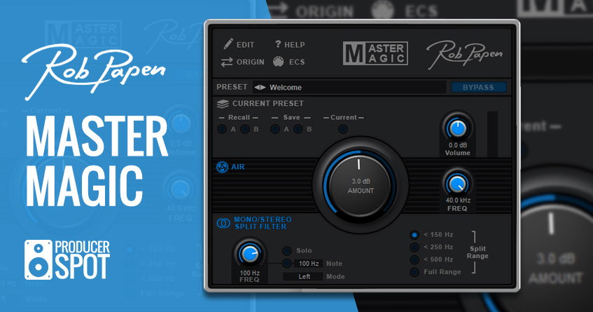 Rob Papen MasterMagic Mastering VST Plugin