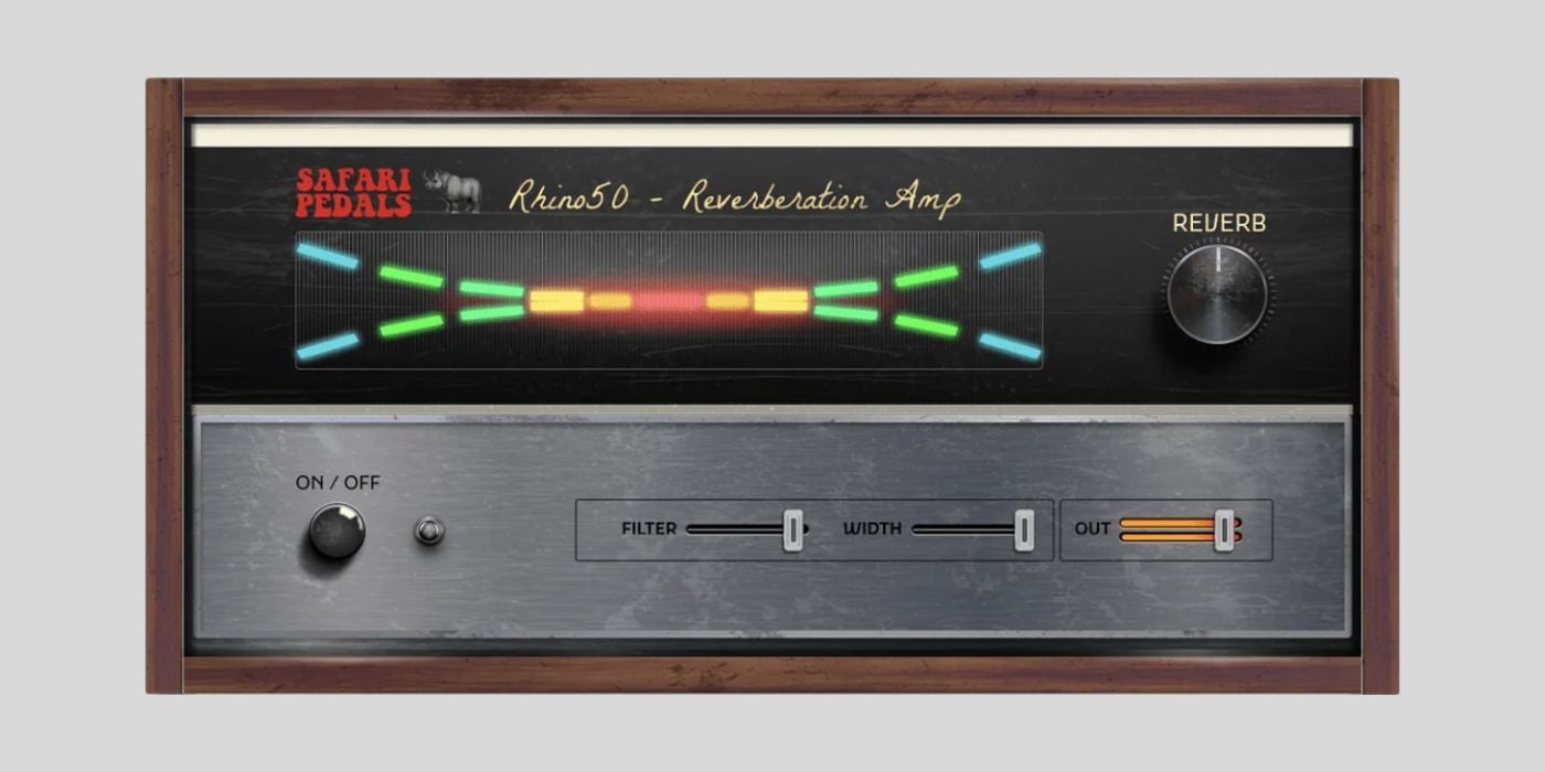 Safari Pedals’ Retro Rhino Reverb Plugin is FREE for a Limited Time