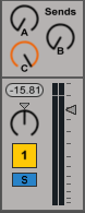 Ableton Mixer Track