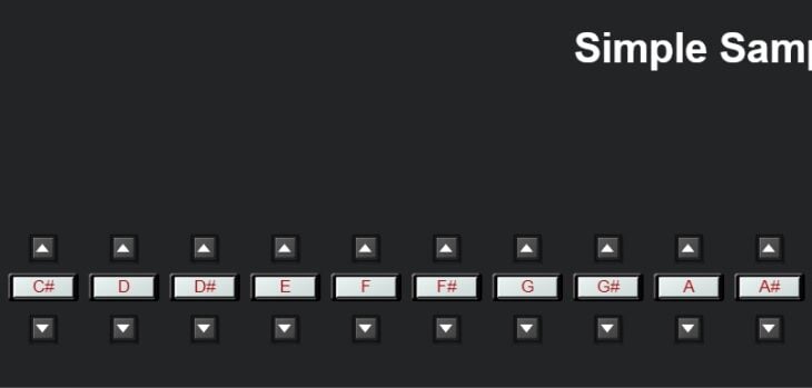 Witech Releases FREE Simple Sampler Plugin